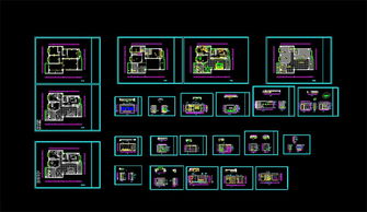 CAD室內(nèi)裝修設(shè)計 家居用品平面圖圖庫的圖文設(shè)計與制作指南